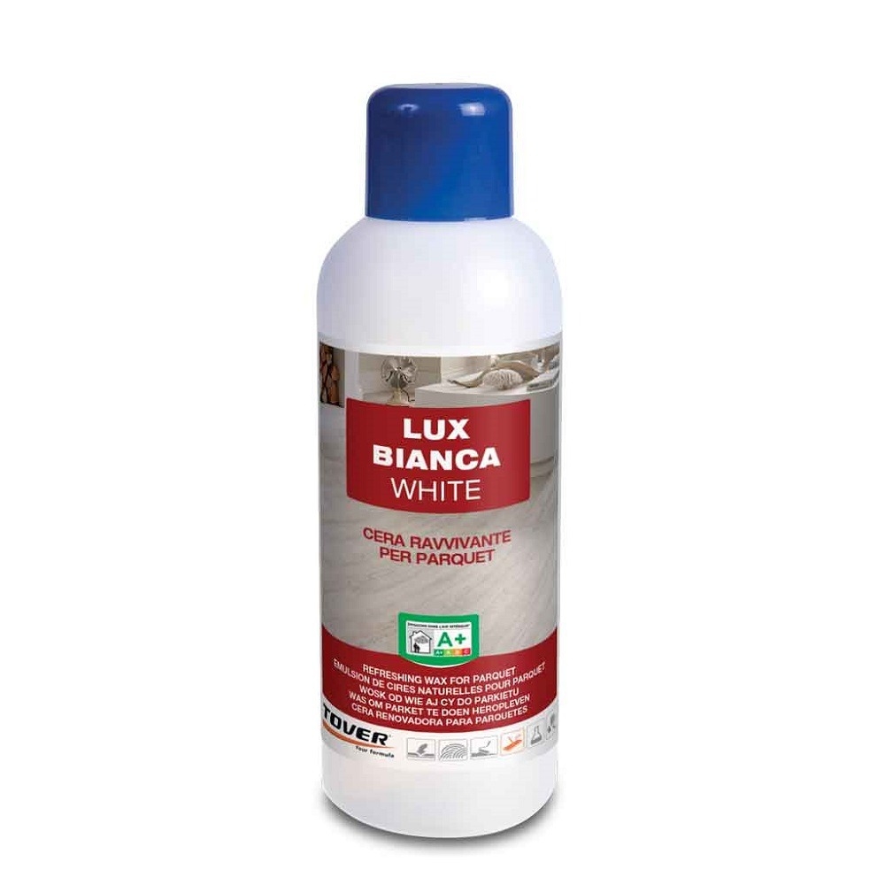 Lux White | Cera ravvivante per parquet sbiancati | 1 L